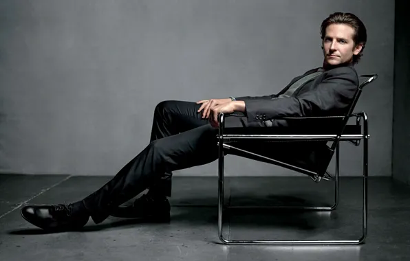 Chair, costume, actor, male, Bradley Cooper, Bradley Cooper