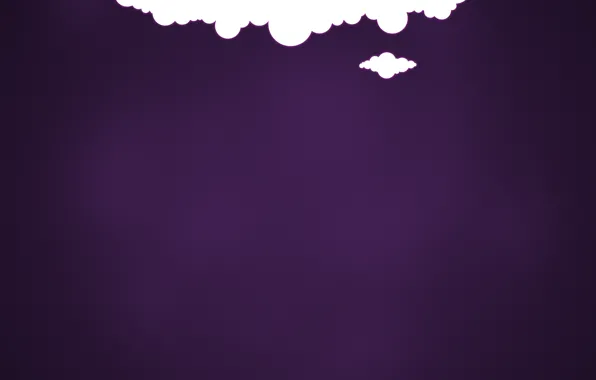 Purple, clouds, background, minimalism