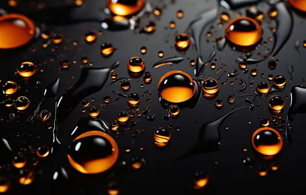 BACKGROUND, DROPS, BLACK, SQUIRT, MACRO