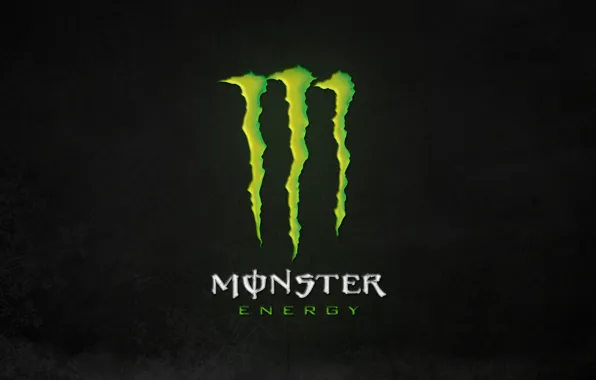 Picture green, logo, monster, background, energy, monster energy