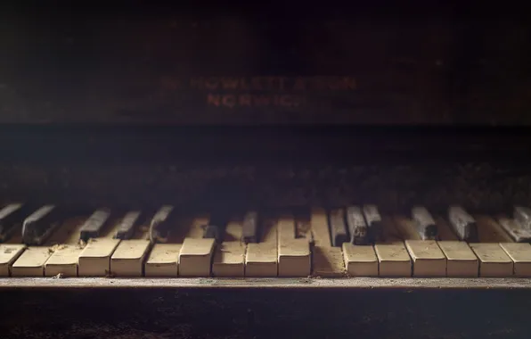 Picture music, piano, Silent Keys