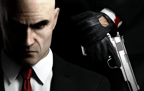 Gun, Costume, Hitman