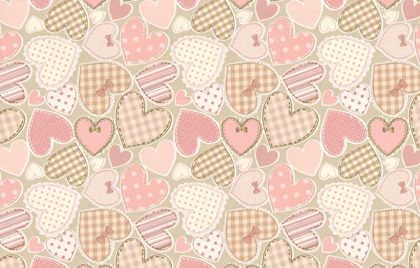 Picture background, texture, hearts