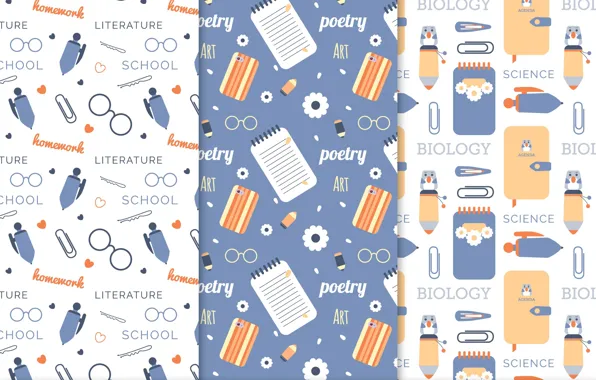 Background, texture, school, patterns, school, collection