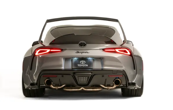 Toyota, rear view, Supra, 2019, Rutledge Wood, GR Above, A90, SEMA 2019