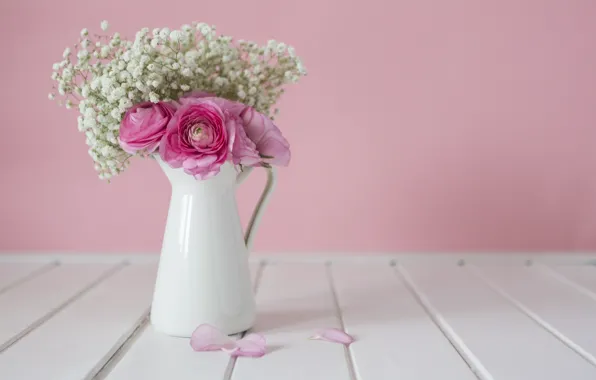 Flowers, background, bouquet, vase, flowers, background, vase, bouquet