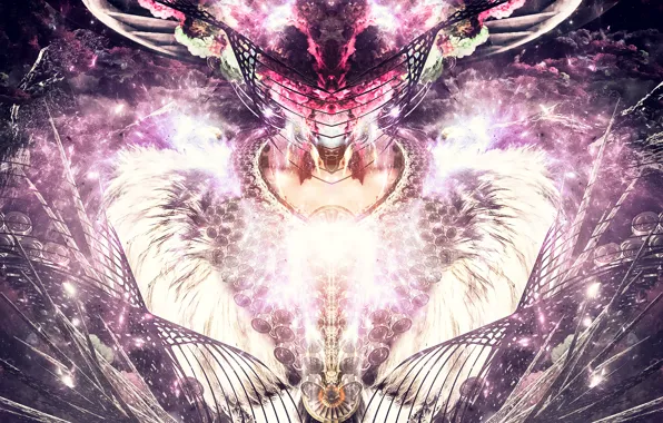 Picture abstraction, background, figure, art