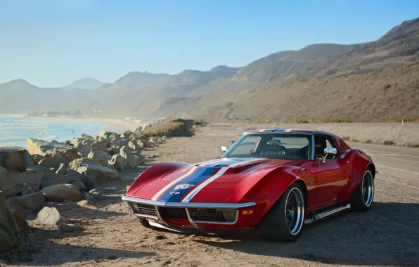 Corvette, Chevrolet, 1969, Coupe, Stingray