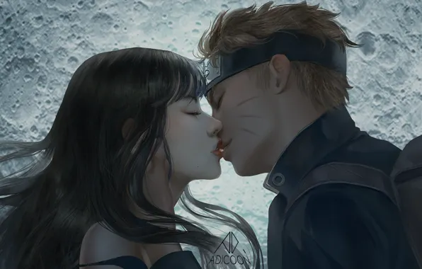 hinata kiss naruto