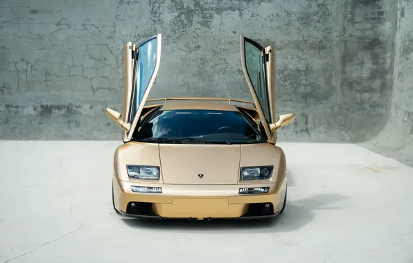 Picture Lamborghini, Diablo, lambo door, opened doors, Lamborghini Diablo VT 6.0 SE