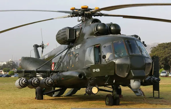 Picture BBC, weapons, Helicopter, Mi-8, Peru, AMTSH, Mi-171