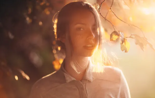 Look, girl, portrait