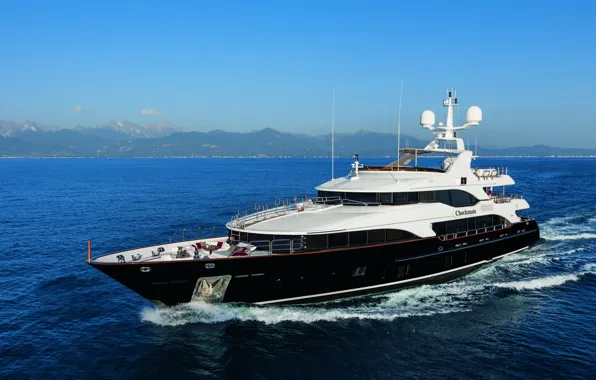 Sea, the way, movement, yacht