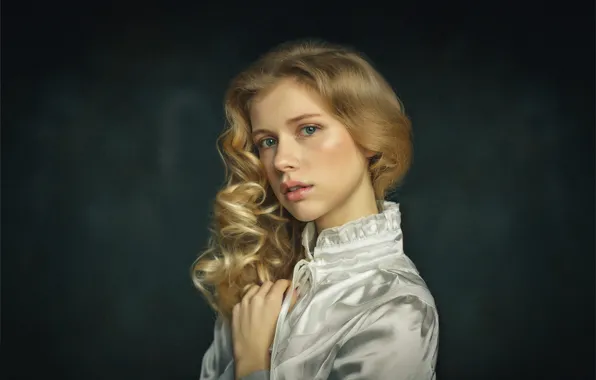 Portrait, sponge, Lisa, Elizabeth, retouching