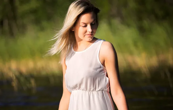 Summer, face, hair, cutie, Ella