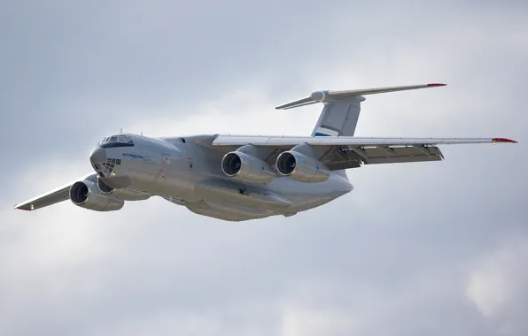 Picture flight, the plane, Russian, military transport, heavy, Il-76MD