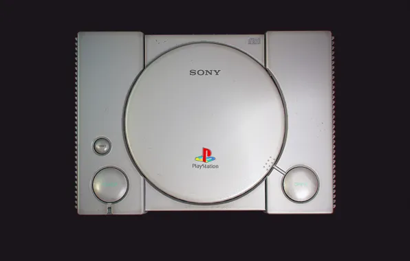 Picture Minimalism, Sony, Console, The view from the top, Sony Playstation, First, PlayStation, Console