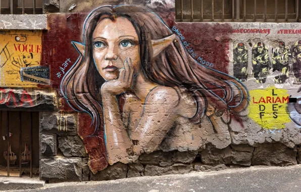 Street, graffiti, Melbourne, John Lawry, Higson Lane