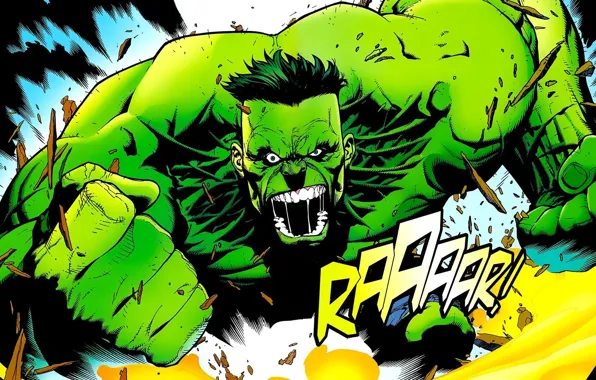Picture rage, Hulk, Hulk, Marvel Comics