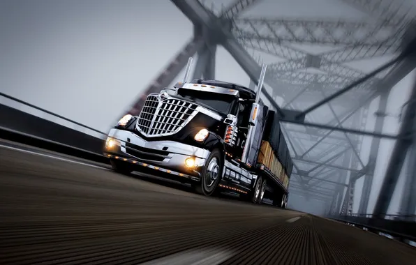 Truck, International, truck, the truck, LoneStar, Interneshinl