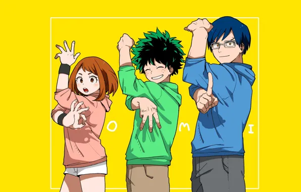 Trio, Boku no Hero Academy, My Hero Academia, My heroic academia