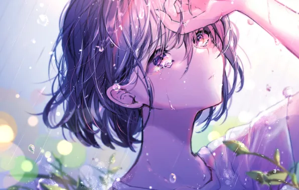 Sadness, girl, tears