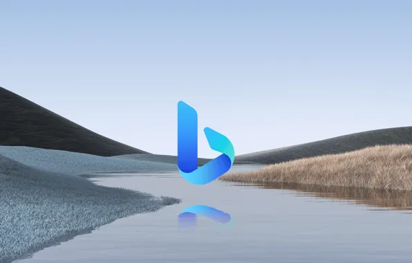 Wallpaper, logo, Surface, Bing