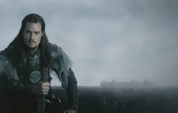 Picture sword, British, armor, long hair, man, ken, blade, castle
