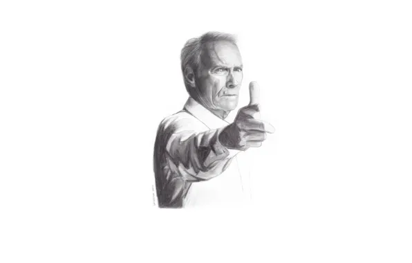 Face, actor, Clint Eastwood, Clint Eastwood