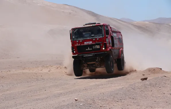 Red, Sport, Truck, Race, 4x4, Rally, Rally, Sport