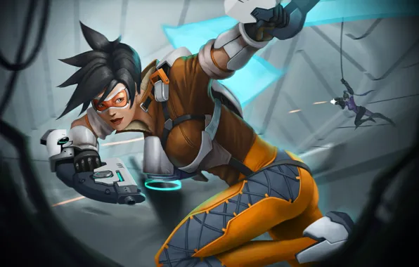 Download Tracer Weapon Firing Best Overwatch Background