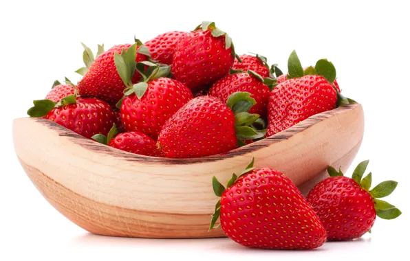 Picture berries, strawberry, bowl