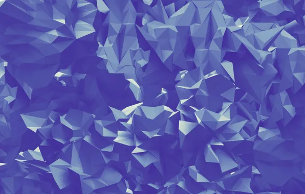 Purple, abstraction, background, lilac, graphics, crystals, composition