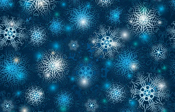 Picture snowflakes, patterns, point, weave