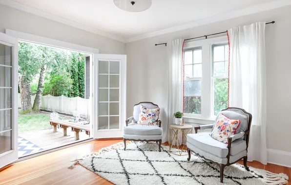 Design, style, door, chairs