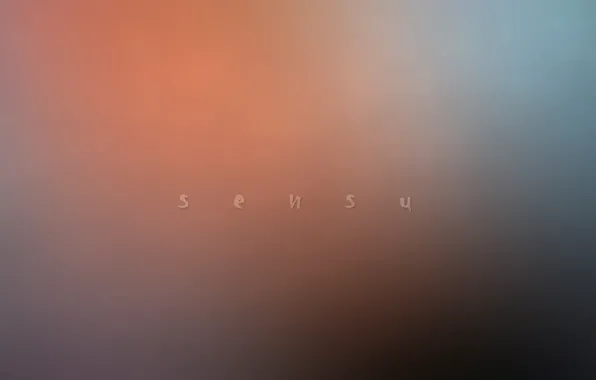 Blur, inscription, gradient, sensu