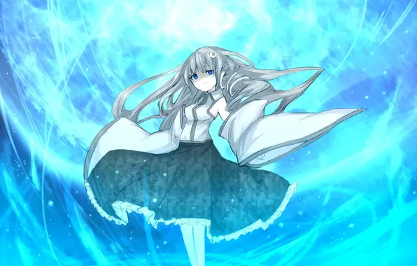 Girl, magic, art, touhou, kochi have done the art, shirogane usagi, m.u.g.e.n