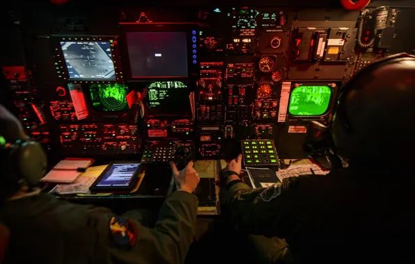 Picture USA, night, Nevada, weapons, test, bombs away, Top secret, B52-H