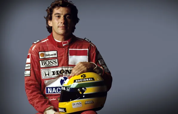 Picture McLaren, helmet, Lotus, 1984, Formula 1, 1990, Legend, Ayrton Senna