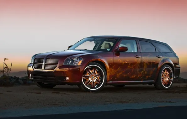 Picture tuning, Dodge, airbrushing, Dodge, Magnum, universal
