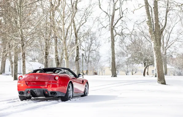 Picture Ferrari, SA Aperta, rear view, Ferrari SA Aperta