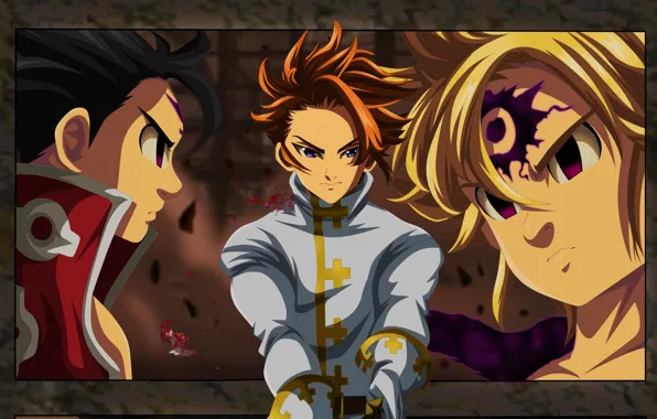 Anime, Nanatsu no Taizai, The Seven Deadly Sins, japonese, by criszeldris1, Arthur Excalibur