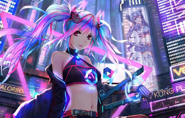 Picture girl, games, anime