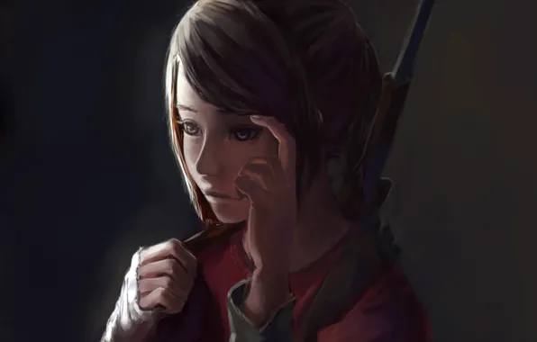 Picture art, Ellie, the last of us, Ellie