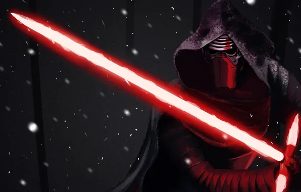 Picture sword, Star Wars, fantasy, art, lightsaber, Sith, Characters, Kylo Ren