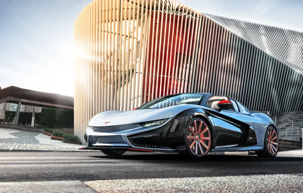 Concept, Spyder, electric car, 2019, Qiantu, K50