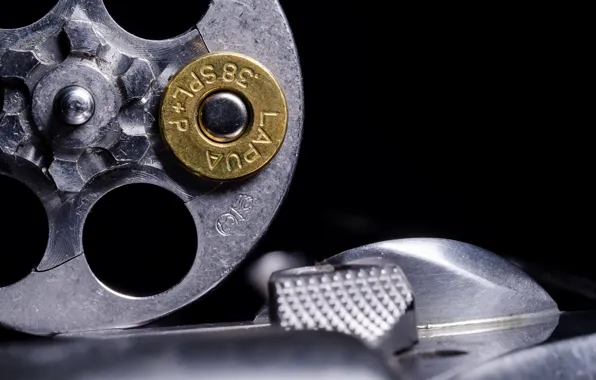 Picture cartridge, revolver, Russian Roulette