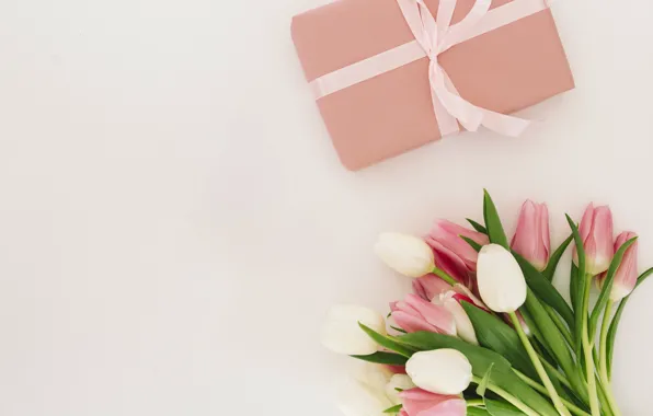 Picture birthday, gift, bouquet