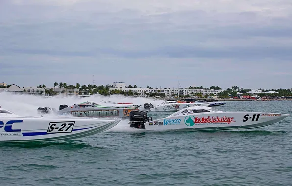 Speed, boats, race