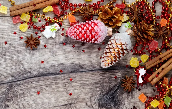 Winter, toy, new year, Christmas, cinnamon, Christmas, bumps, New Year